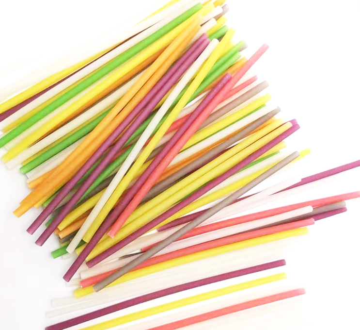 Customized Natural Safety Colored Rice Straws